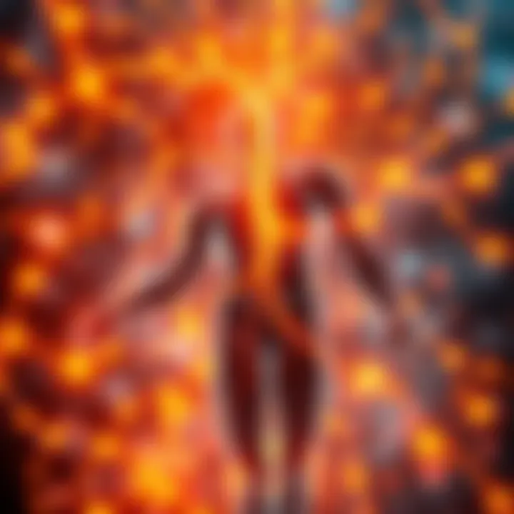 Illustration showing a human body with highlighted neural pathways and connections, representing health and the nervous system.