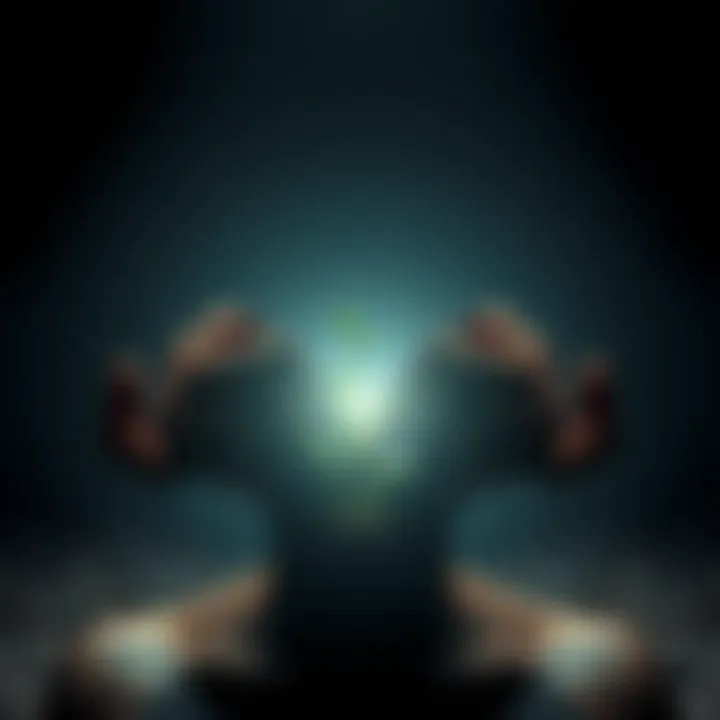 Humans and Earth Connection A visual representation of humans made from soil and plants, highlighting our connection to the Earth.