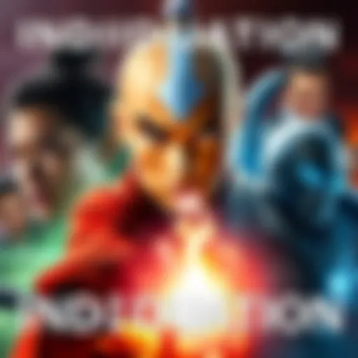 A collage of characters from Avatar: The Last Airbender and Westworld showcasing themes of individuation and archetypes.