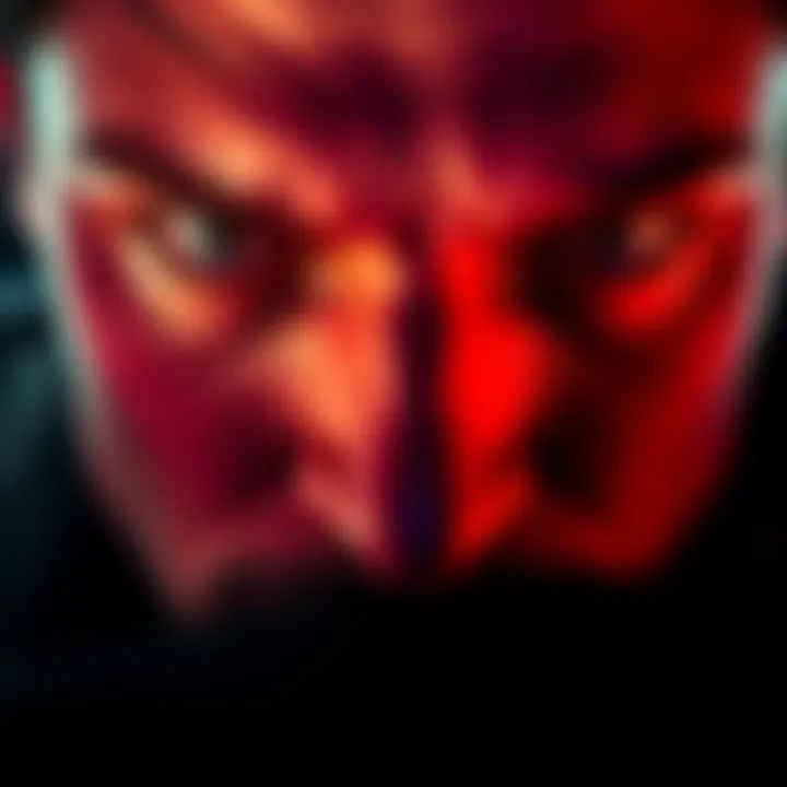 A close-up of a person gazing deeply with piercing eyes, reflecting emotional intensity in a relationship.