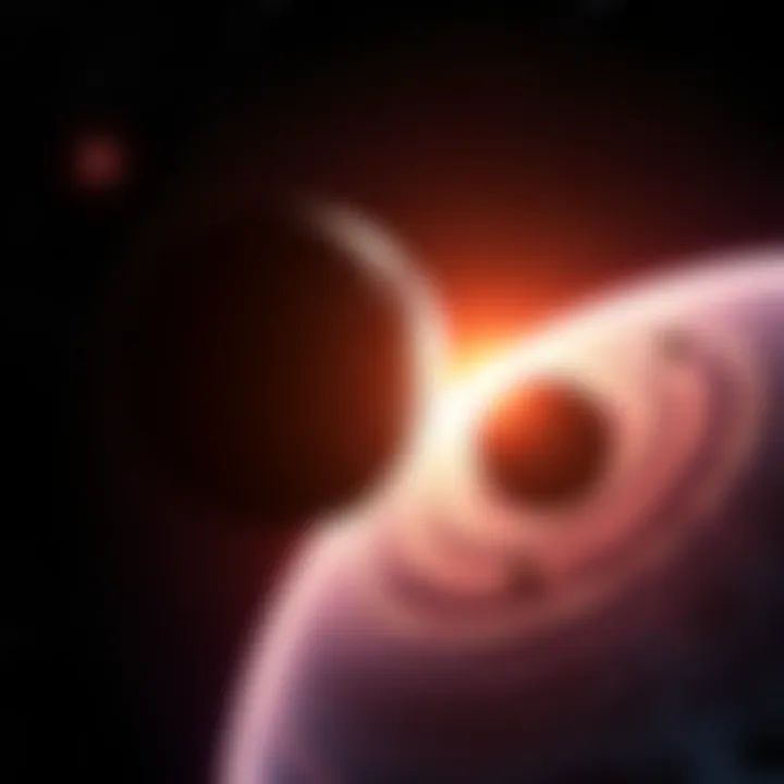A visual representation of a newly discovered interstellar object next to DP-2147, highlighting their possible connection in space.