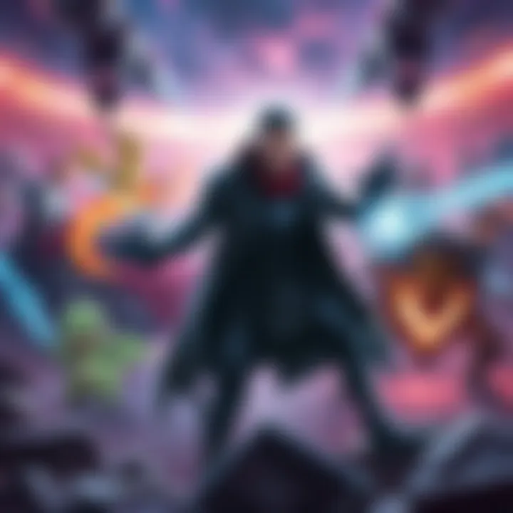 Artistic Marvel: IP Decks in Pop Culture A captivating visual showcasing diverse IP decks from franchises like Marvel, Pokémon, and Supernatural, highlighting their artistic designs and imagery.