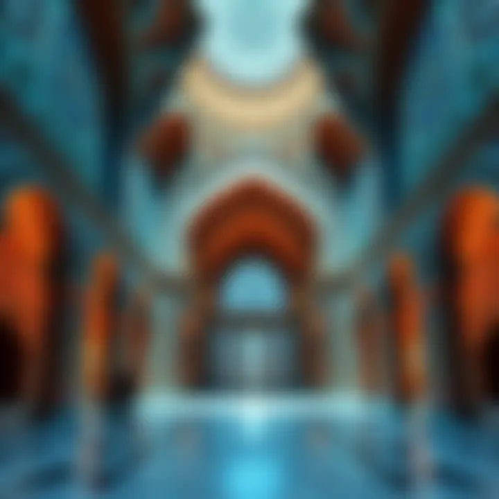 Intricate patterns in Iranian architecture showcasing math and art combined