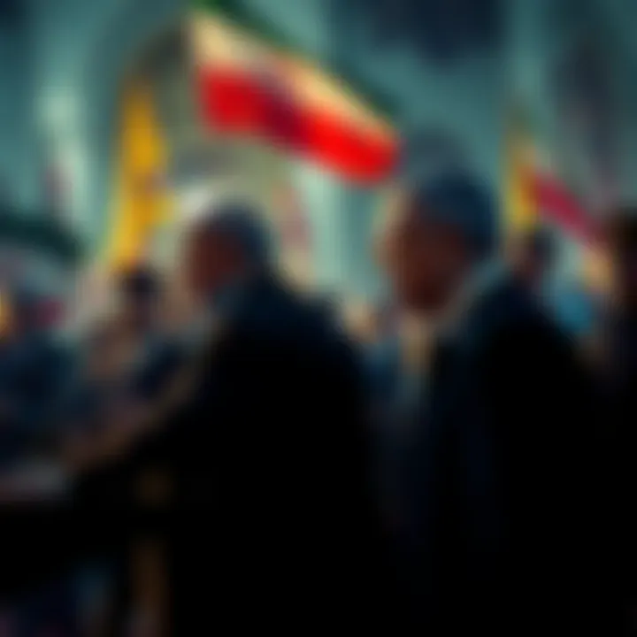 Iranian leaders hiding from public view during protests