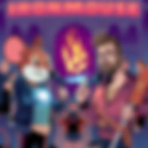 An illustration showing Ironmouse on one side and Joe Bartolozzi on the other, each representing their unique online content styles, with fans debating in the background.