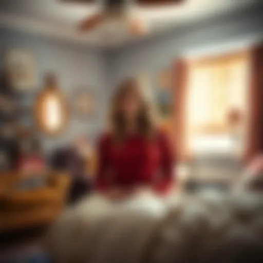 Ivanka Trump gives a tour of her childhood bedroom filled with personal items and decorations.
