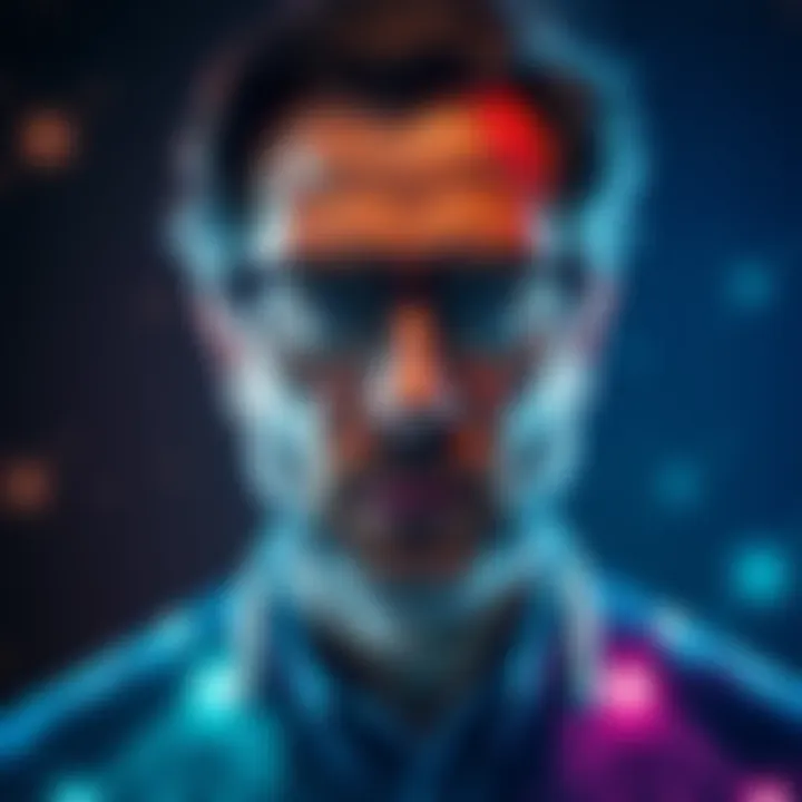 A portrait of Jacobo Grinberg Zylberbaum, a neurophysiologist and psychologist, known for his research on consciousness