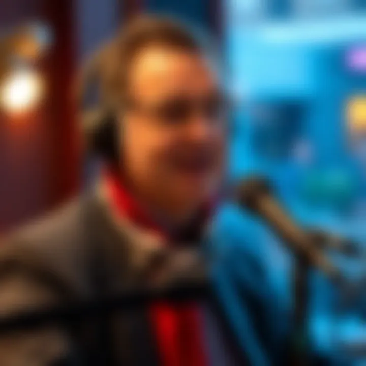 Filmmaker James Fox speaking on a podcast about Washington insiders' hidden intentions