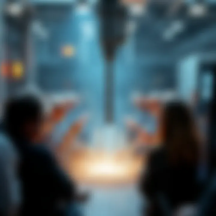 James metallic cylinder drill in live stream A shot of the James metallic cylinder drill during a live stream, showing viewers' reactions and concerns about the incident.