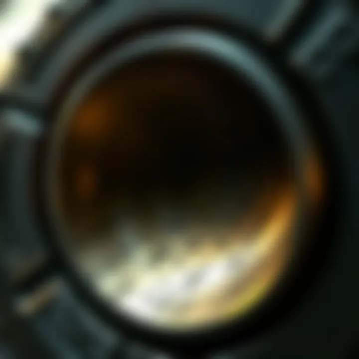 Detailed view of the questionable engravings on the James Tube showing uneven drilling marks