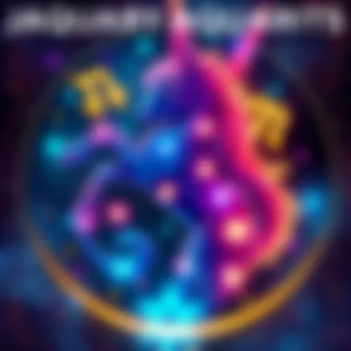 A visual representation of January Aquarians, showcasing symbols of Aquarius with stars and zodiac signs, highlighting their unique characteristics.