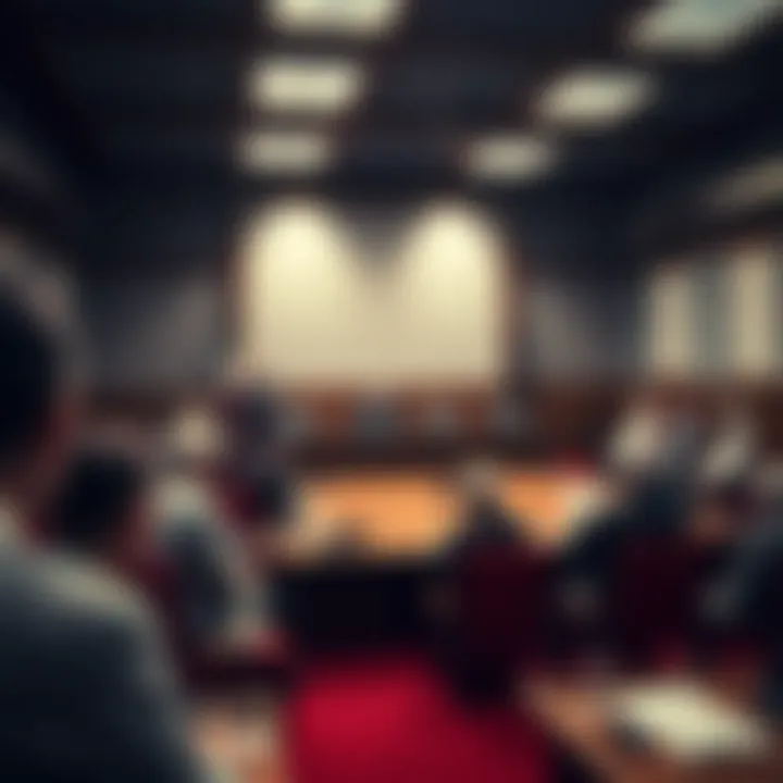 Members of the Japanese Parliament discussing UAP sightings in a closed-door session