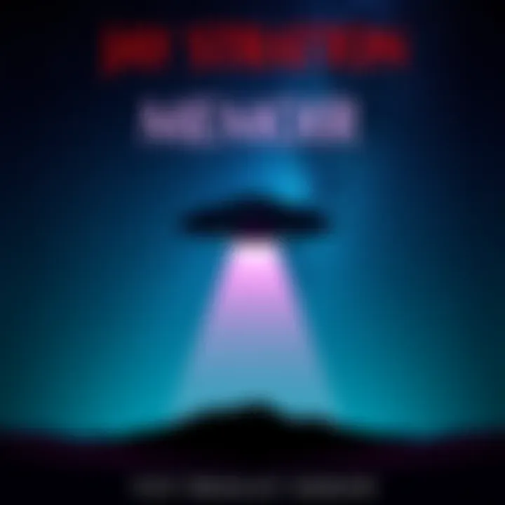 Cover of Jay Stratton's memoir featuring a silhouette of a UFO against a starry night sky