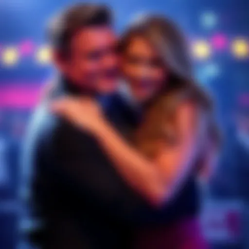 JD Vance and Erika Kirk are seen sharing a hug that sparked rumors of an affair, with Kirk making comments about her late husband nearby.
