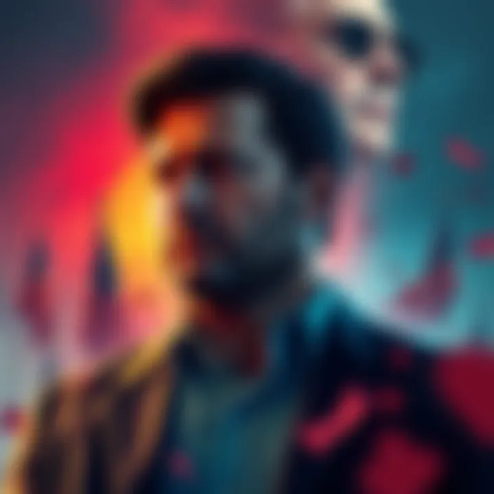 JD Vance looking thoughtful while surrounded by political symbols, hinting at a possible change in his romantic life.