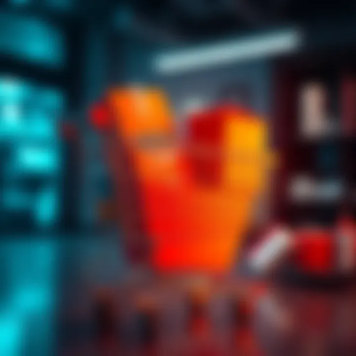A visual representation of Jeff Epstein's Amazon shopping cart with various items listed, symbolizing his activities prior to arrest.