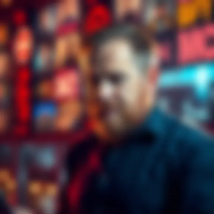 Jeff Meldrum posting insights on Facebook with engaging topics in the background