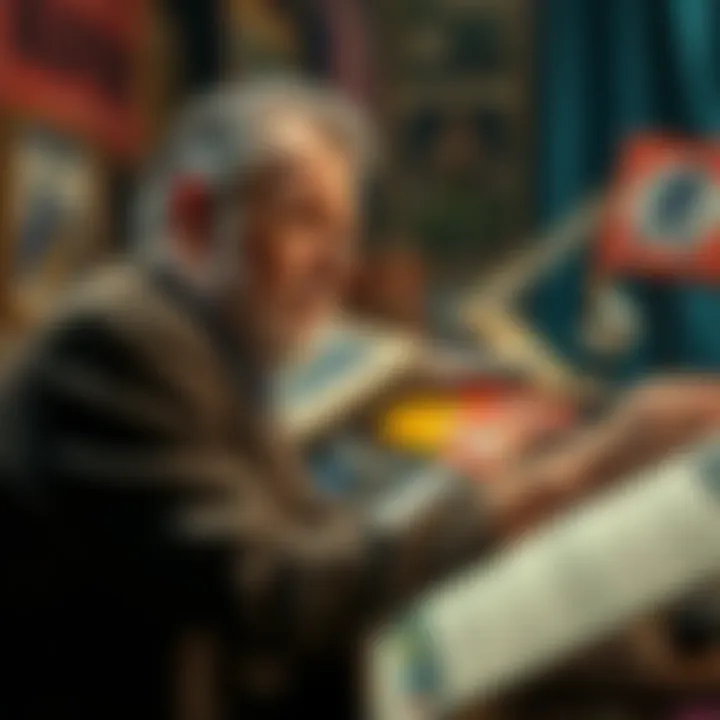 Jeff Meldrum looking contemplative with Bigfoot-related materials around him