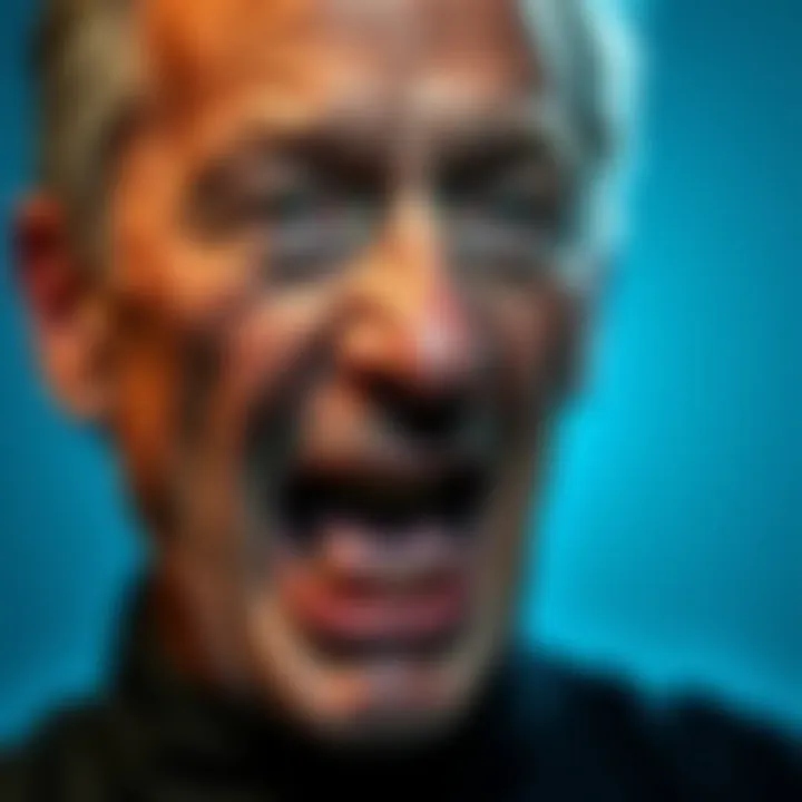 Recent photo of Jeffrey Epstein showing his noticeably swollen mouth, raising questions about his health.
