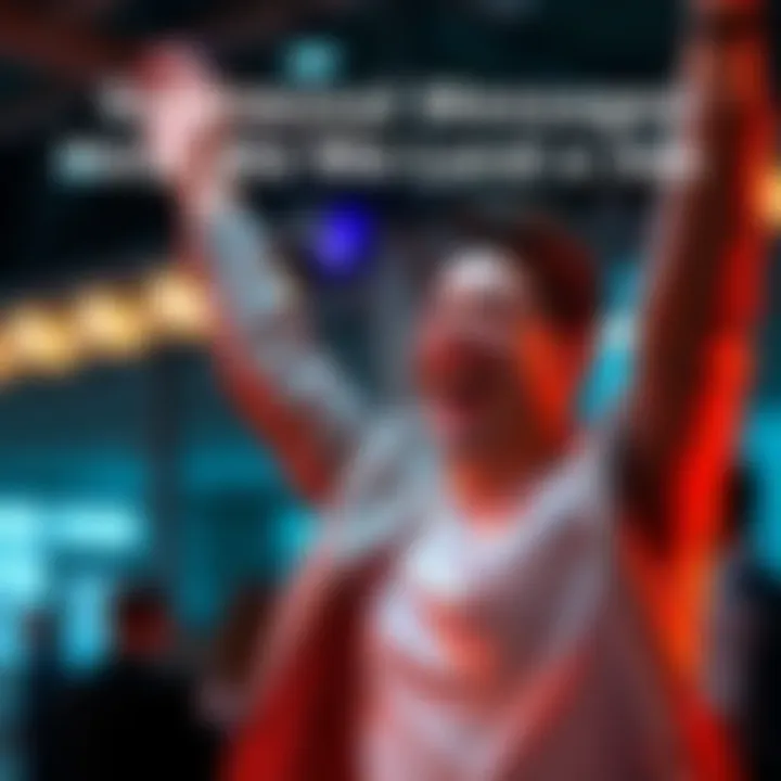 Person celebrating after a job interview, showing happiness and confidence