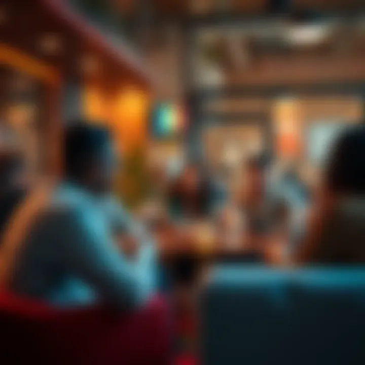 People discussing tips for manifesting job opportunities in a cozy setting