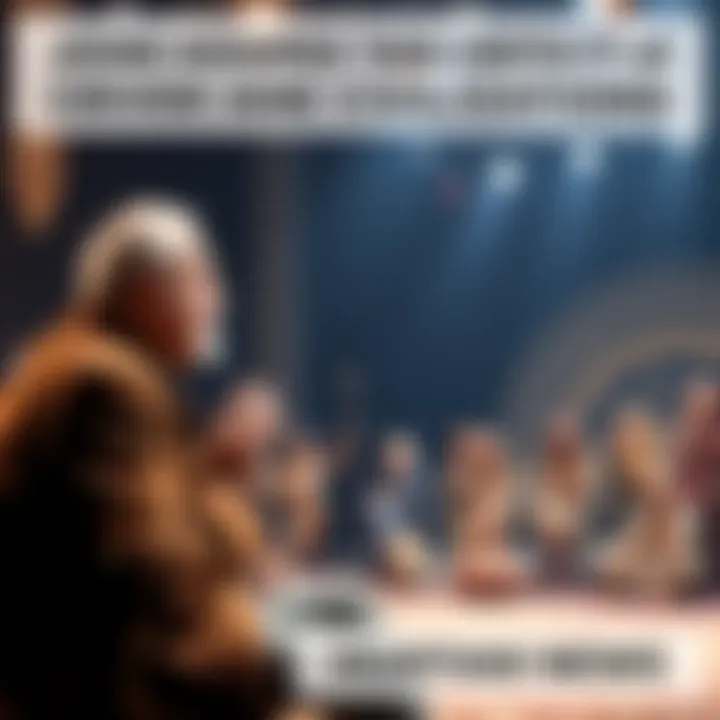 John Hoopes in a lecture setting, passionately critiquing Graham Hancock's theories on Ice Age civilizations.