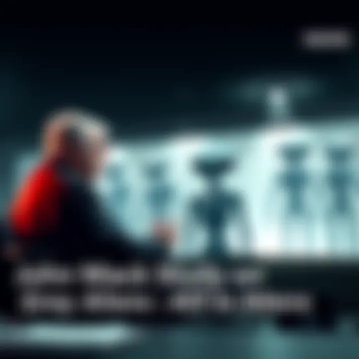 John Mack Research on Aliens John Mack interviewing a person who claims to have experienced an alien abduction, with sketches of grey aliens in the background