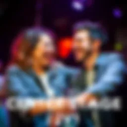 Two friends sharing a hearty laugh, capturing a lighthearted moment in a social media post about humor.