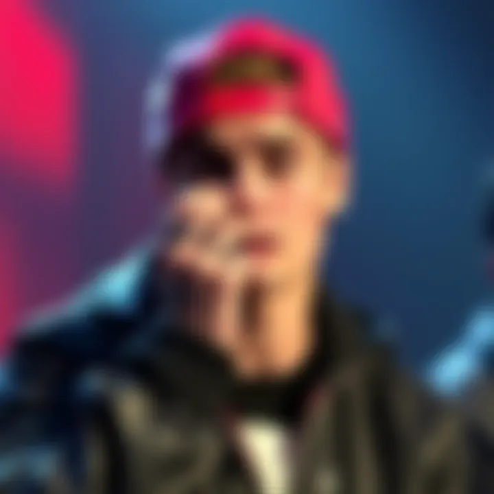 Justin Bieber wiping tears during a live stream discussing Selena Gomez