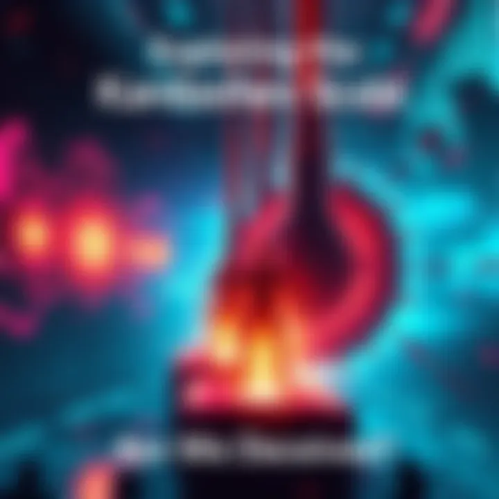 Illustration of the Kardashev Scale depicting different civilization types and a digital simulation theme in the background.