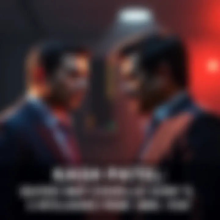 Kash Patel and Charlie Kirk arguing about foreign intelligence operations during a tense moment