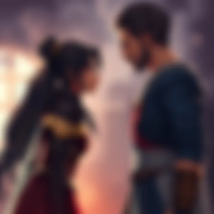 Kaya and Seyran face off in a tense argument, their emotions raw as they transition from enemies to lovers
