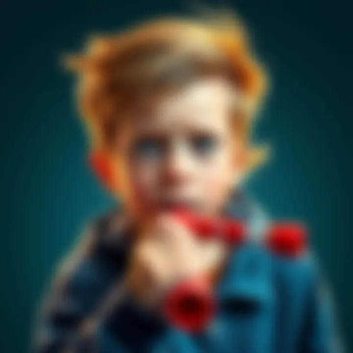 A young boy holding a kazoo with a puzzled expression, embodying the Kazoo Kid meme