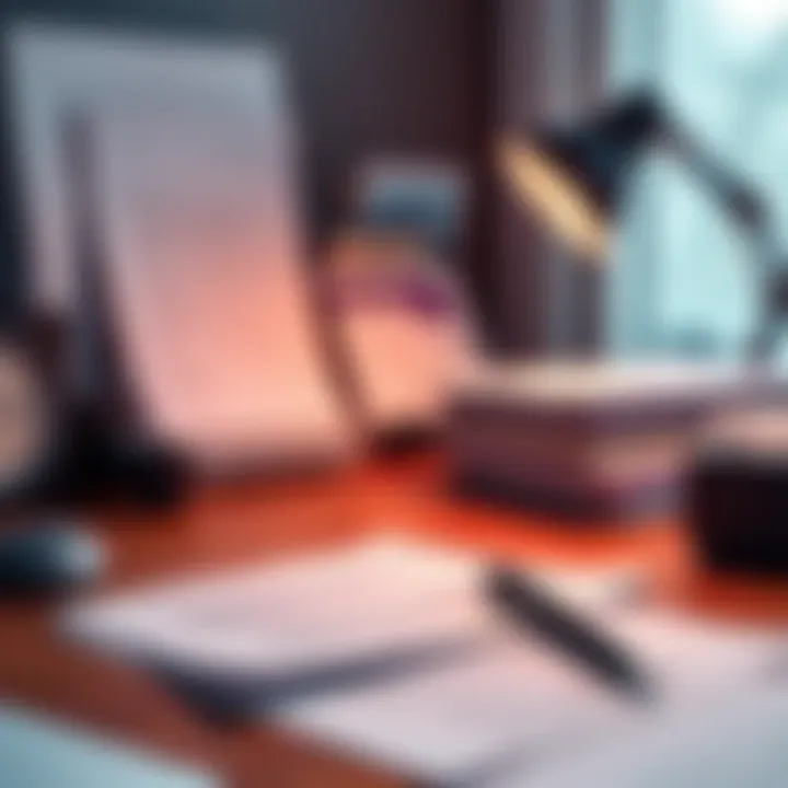 Key Insights on a Desk A desk with papers and a pen, highlighting overlooked insights and perspectives in various topics.