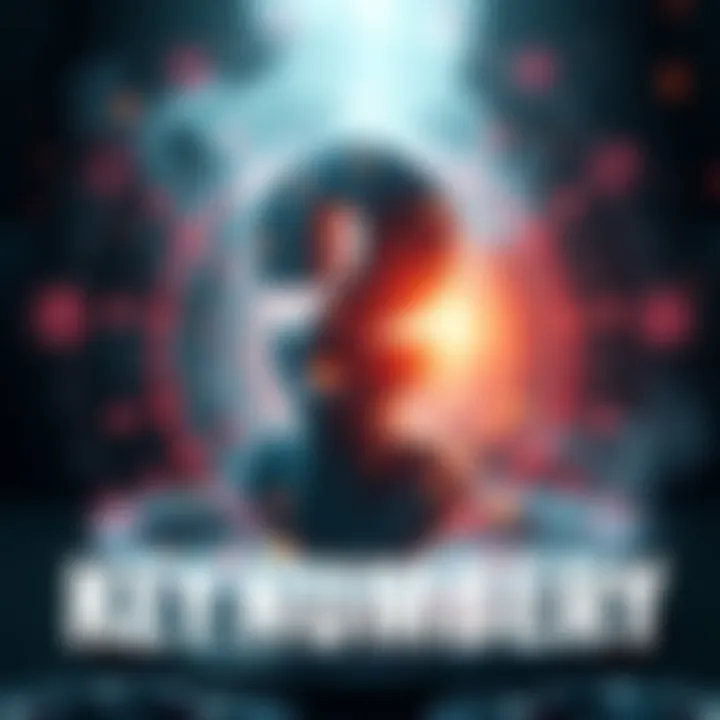 A visual representation of the most significant number in Numerology, surrounded by symbols reflecting personality traits and life paths.