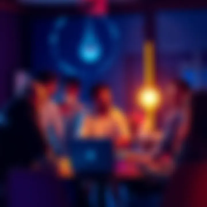 A group of people engaging in discussion about kidney transplant support on a forum online