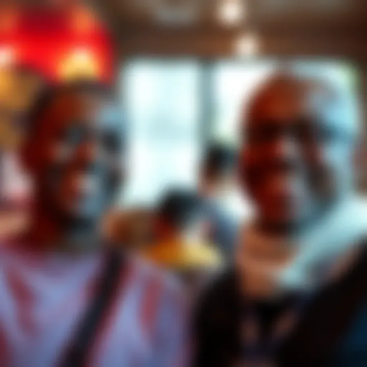 A man and woman sharing a smile, representing kindness and empathy in human connection