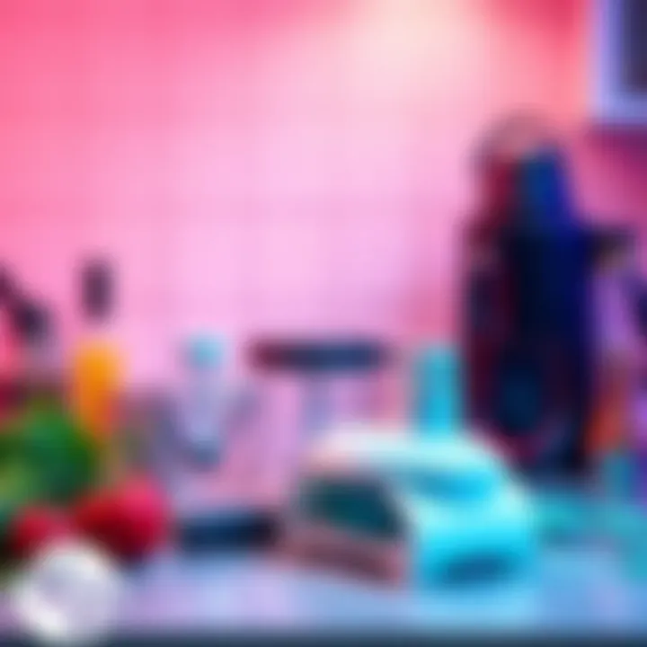 Popular Kitchen Gadgets A collection of kitchen gadgets from TV infomercials displayed on a countertop, including a vegetable chopper and a multi-purpose slicer.