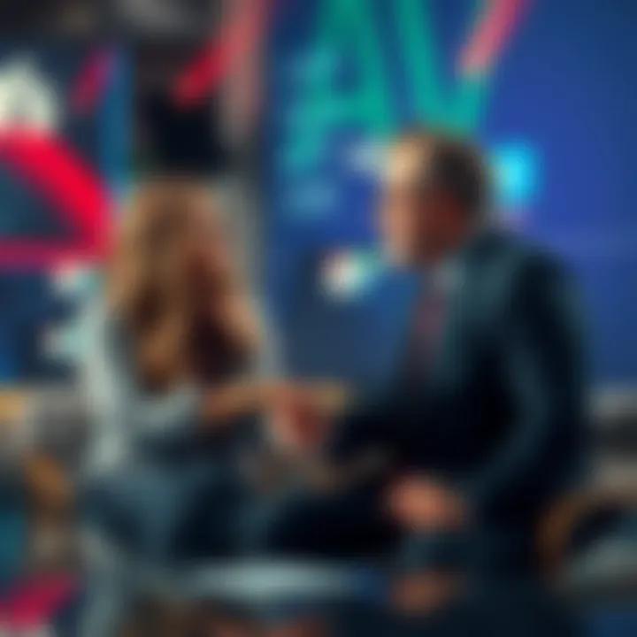 Laura Loomer speaking with Alex Jones in an interview setting, highlighting recent claims about his behavior.