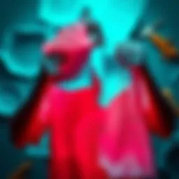 Layers of Truths A person peeling back layers of a large paper to reveal hidden messages symbolizing truths and fabrications in society.