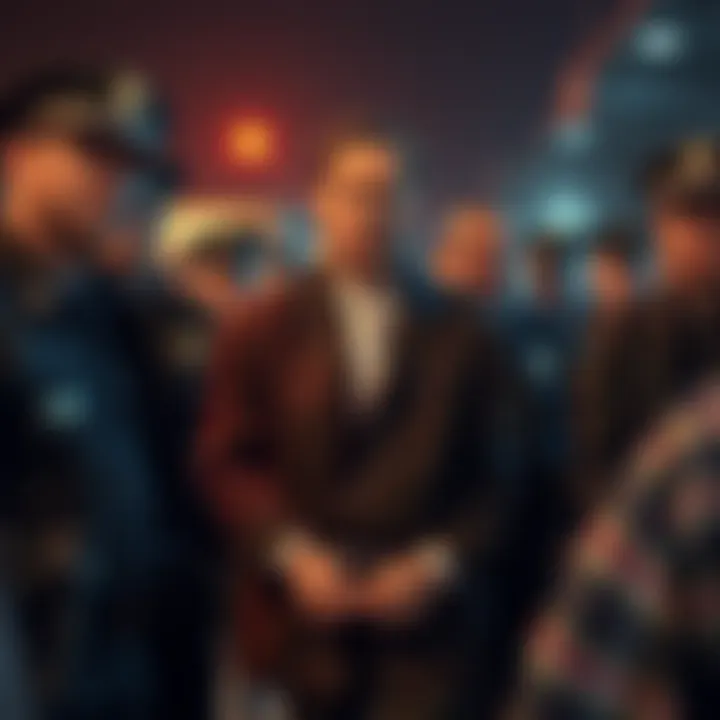 Lee Harvey Oswald in handcuffs surrounded by police officers after his arrest for JFK's assassination