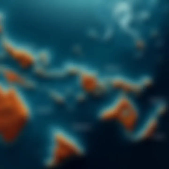 A map showing a hypothetical Lemuria connected to Madagascar and other continents, highlighting fossil similarities.