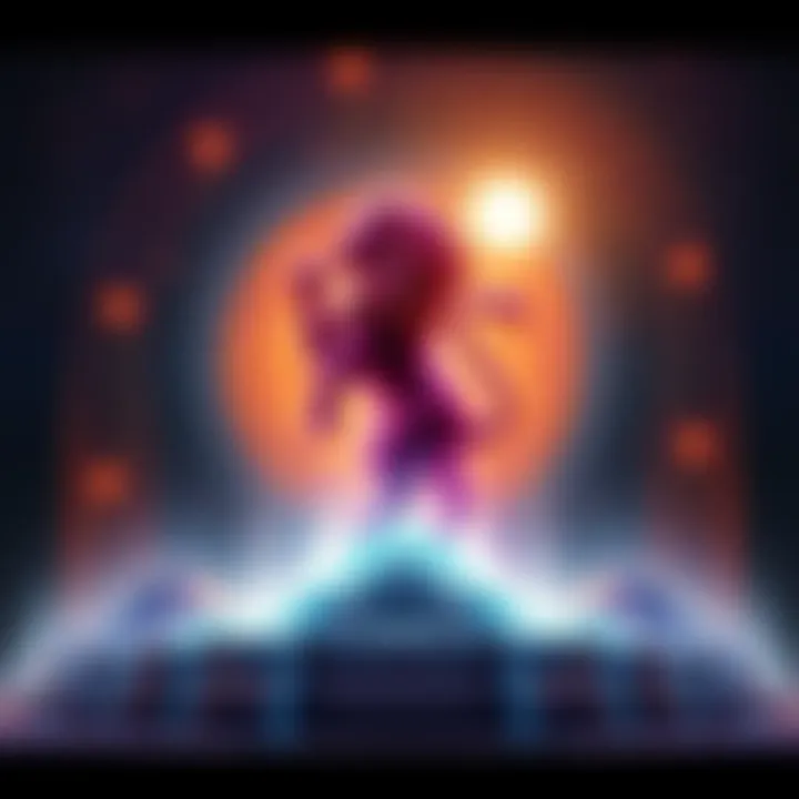 A vibrant Leo zodiac sign with the Mercury retrograde symbol in the background, capturing the essence of astrology and cosmic influences.