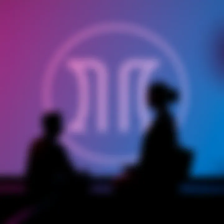 A person sitting calmly, engaging in a conversation with someone displaying the Libra symbol, representing conflict resolution and communication.