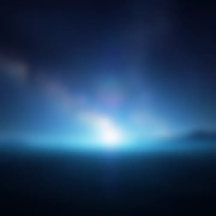 A vast, empty universe with dark voids and distant stars, conveying a sense of isolation and anxiety.