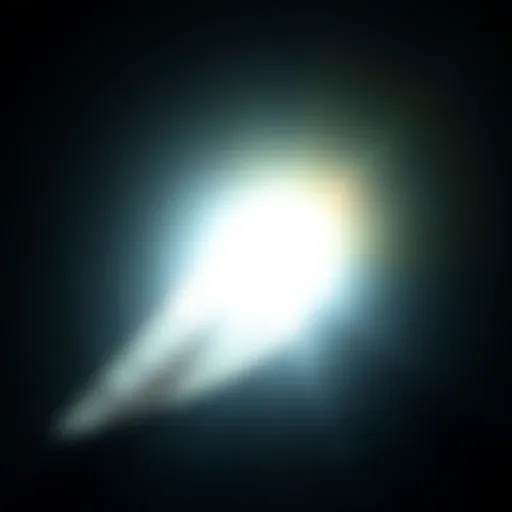 A bright light at the end of a dark tunnel symbolizing the concept of life after death.