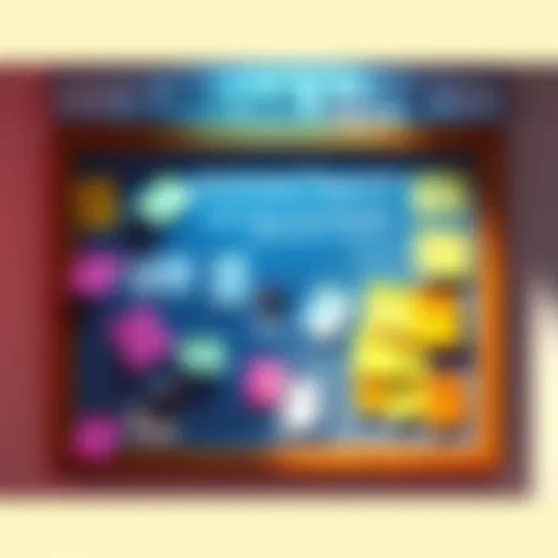 A colorful bulletin board with notes and ideas for non-beauty subliminal themes, inviting people to contribute their requests.