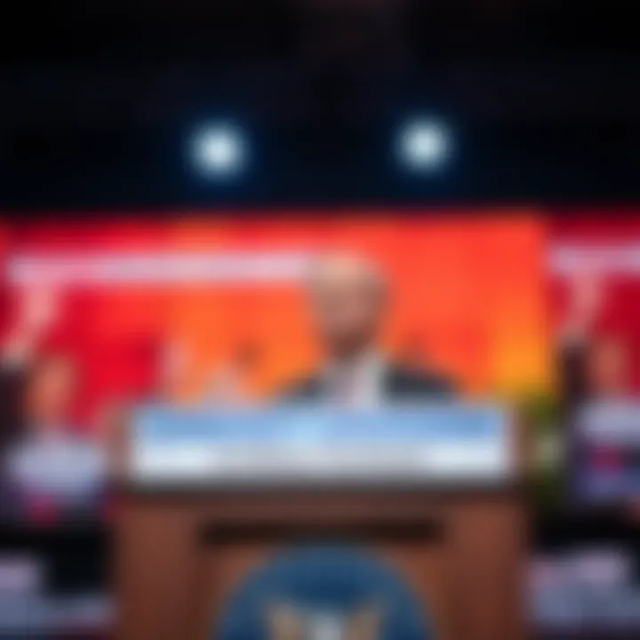 Lindsey Graham Linked to Epstein Scandal Lindsey Graham standing at a podium with his name in headlines related to the Epstein scandal, looking concerned