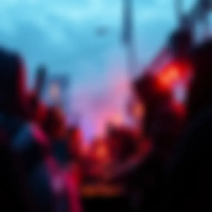 People participating in traditional rituals in Israel during a live stream event