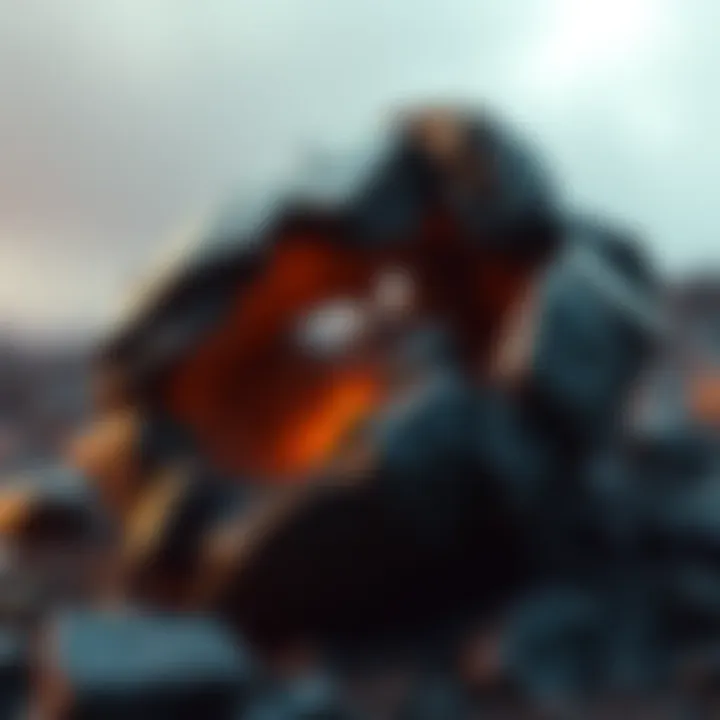A biological entity emerging from a crashed meteorite in Panama, showing unusual growth and shape.